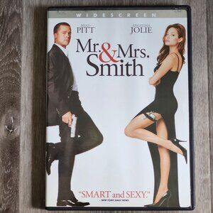Mr And Mrs Smith DVD Widescreen 2005 Fox Home Video Brad Pitt Angelina Jolie a